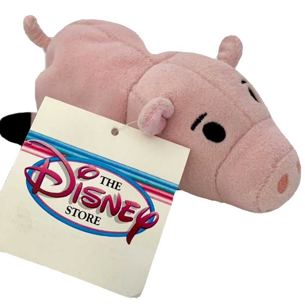 NWT Disney Toy Story Hamm Piggy Bank Pig Mini 7" Bean Bag Plush